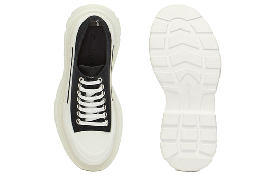 Alexander McQueen Tread Slick Lace Up ‘Black White’