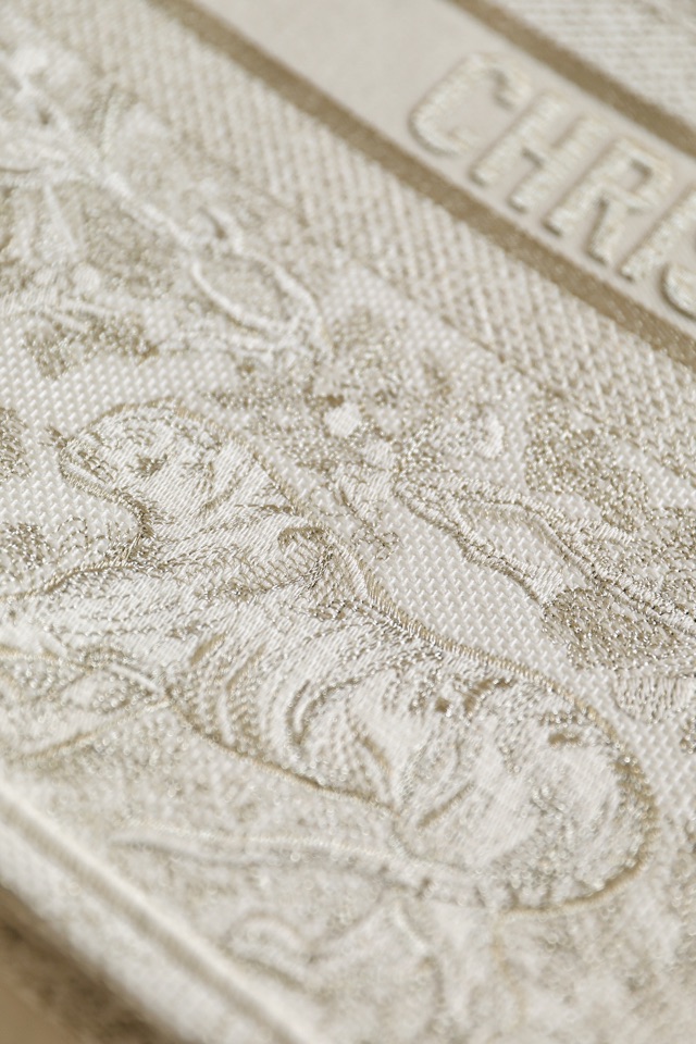 DIOR TOTE Metallic Wire Tiger