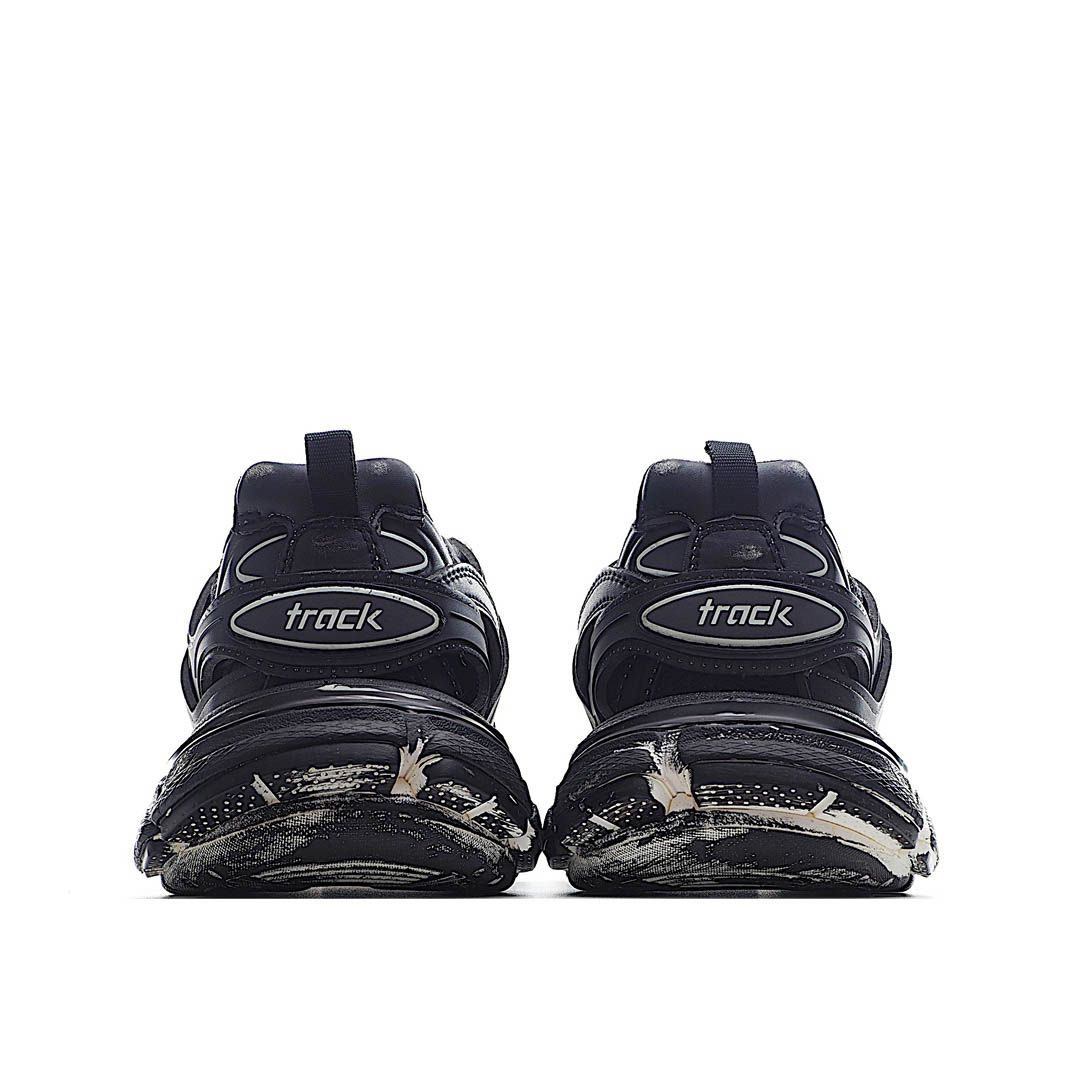 Balenciaga Sneaker Tess s.Gomma MAILLE WHITE/ORANGE