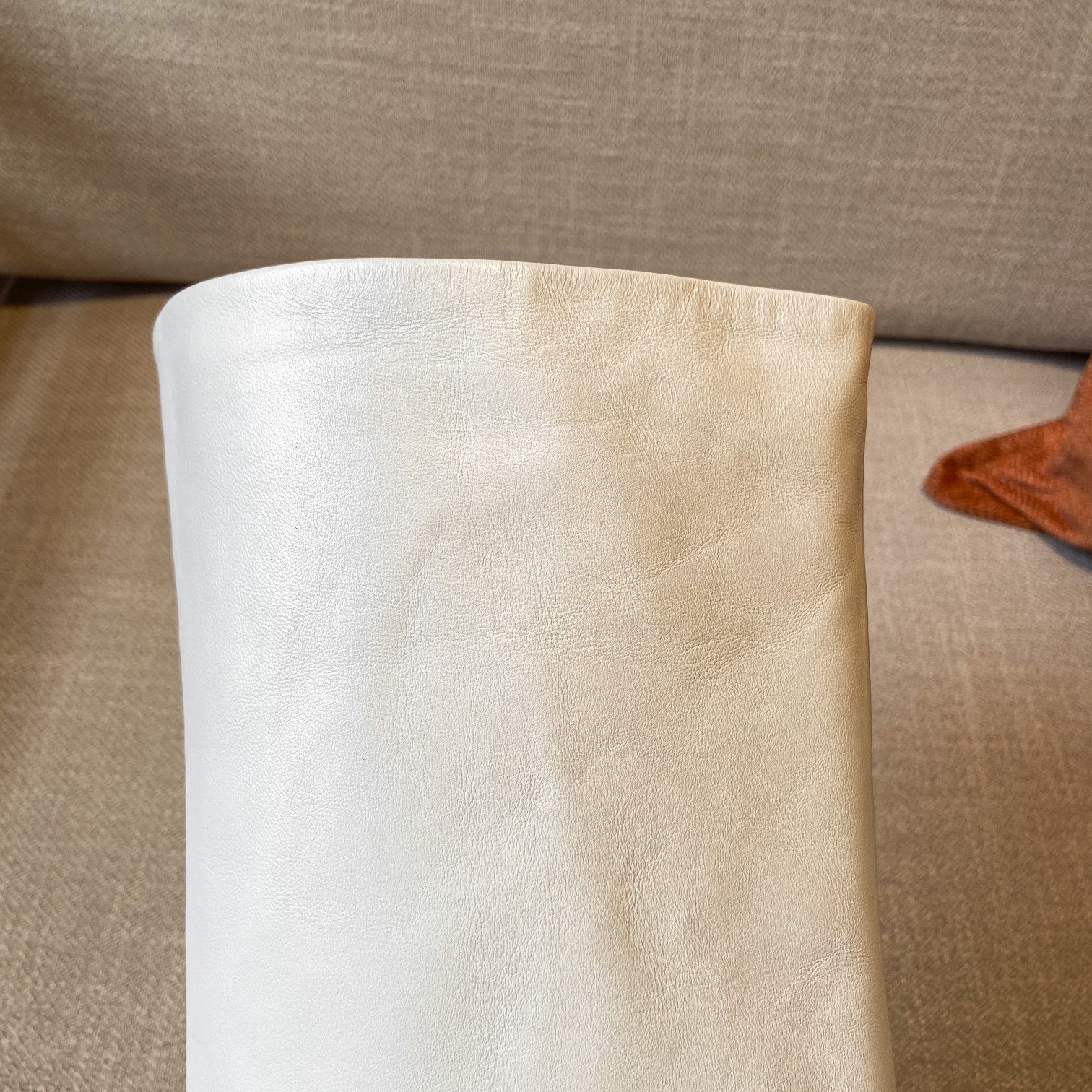 THE ROW · Autumn and winter exclusive beautiful fairy boots Original custom super soft lambskin material Heel height: 7cm