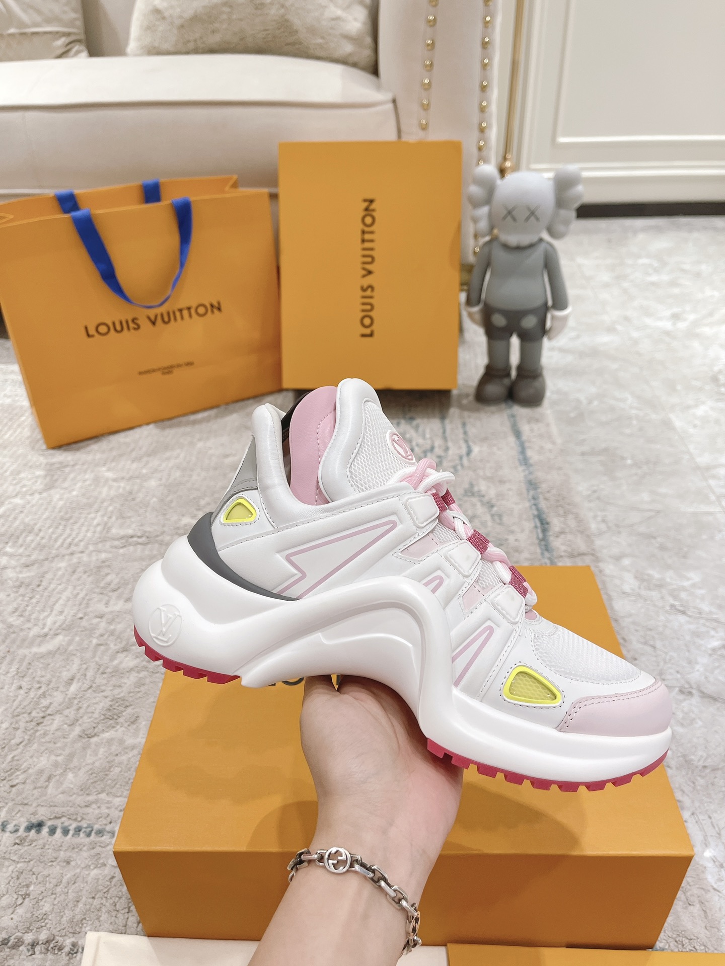 Louis Vuitton Archlight Donkey Brand Louis Vuitton Casual Sports Dad Shoes