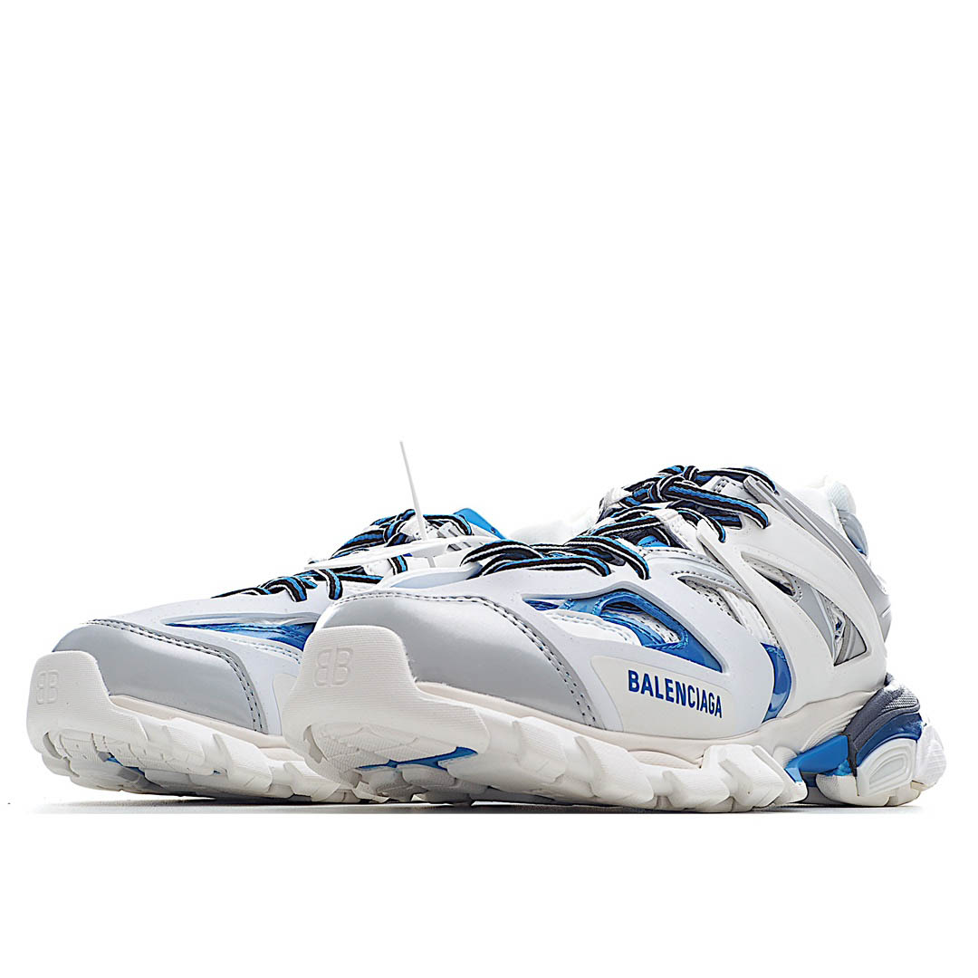 Balenciaga Sneaker Tess s.Gomma MAILLE WHITE/ORANGE