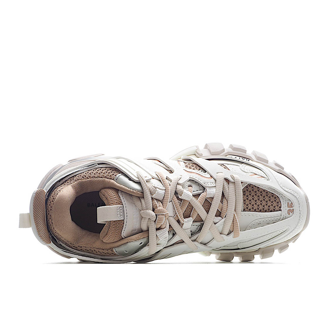 Balenciaga Sneaker Tess s.Gomma MAILLE WHITE/ORANGE