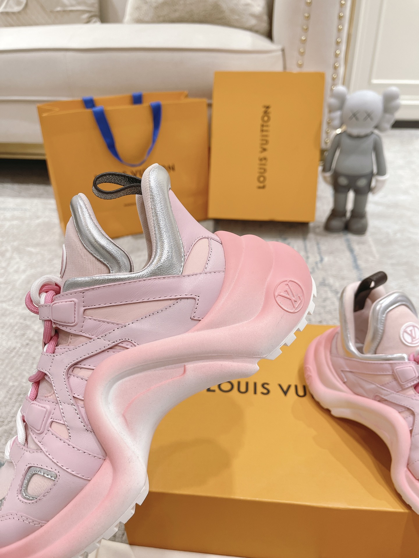 Louis Vuitton Archlight Donkey Brand Louis Vuitton Casual Sports Dad Shoes