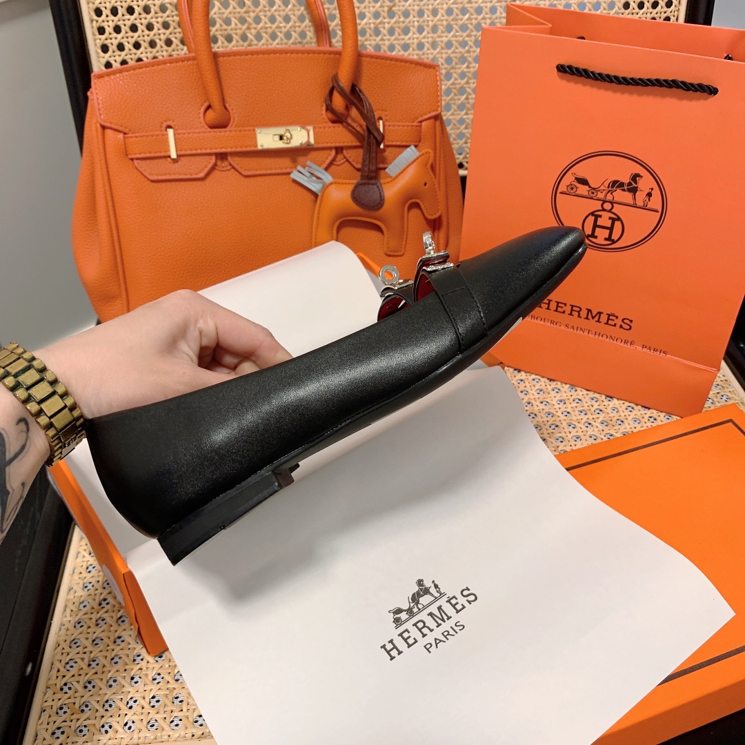 Hermes H shoes