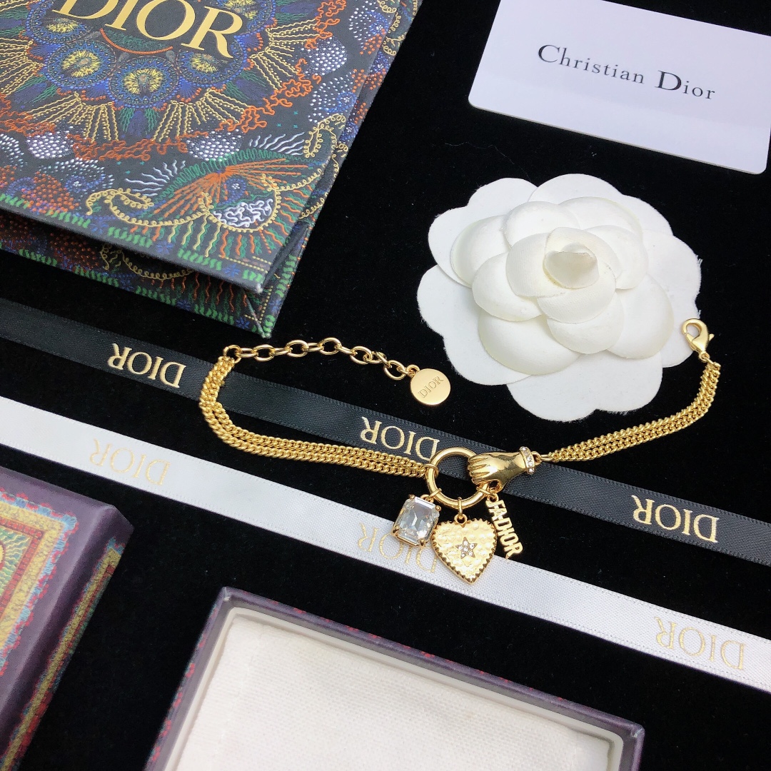 Dior Double Layer Bracelet Set