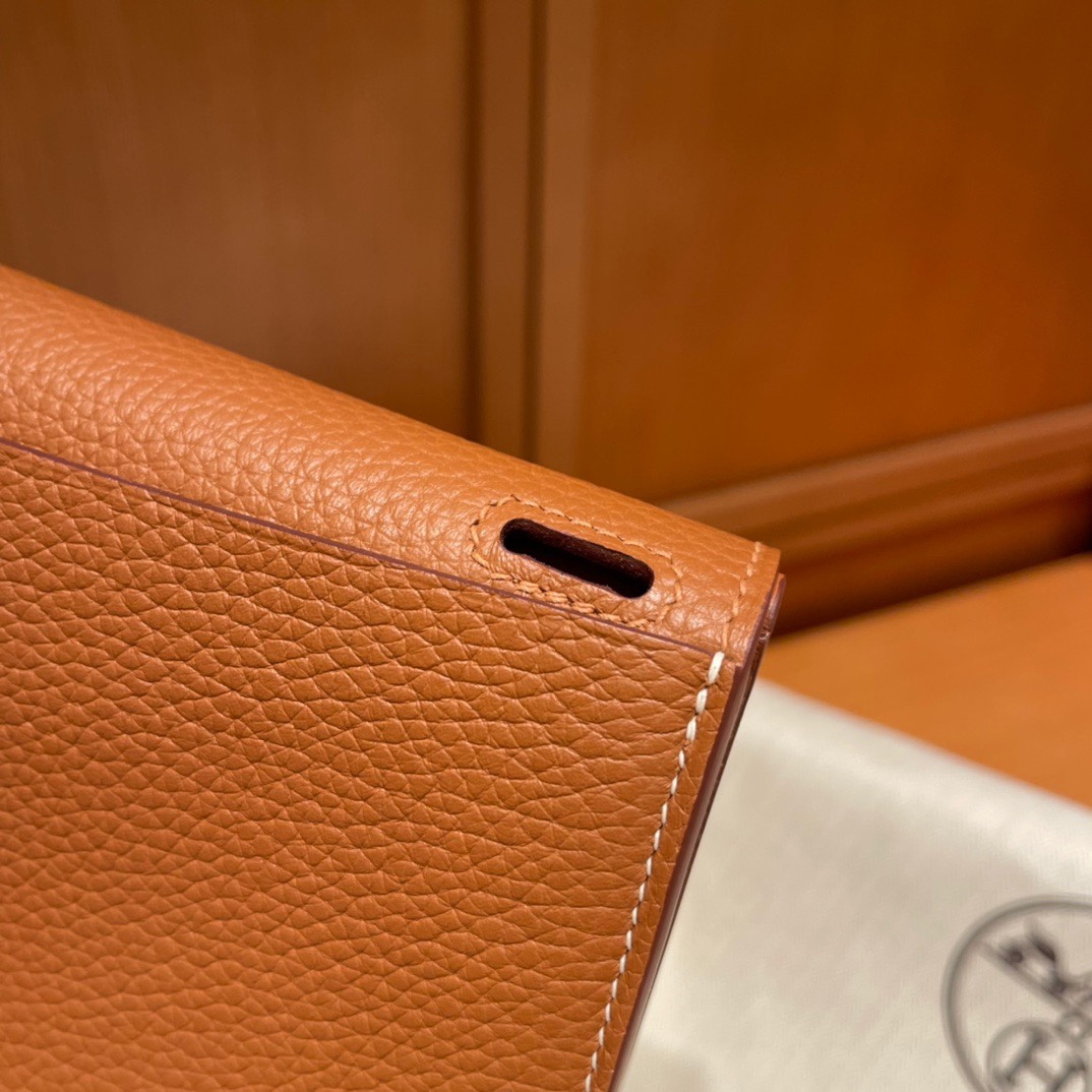 Halzan 25cm New stock tc leather 37 gold brown silver buckle