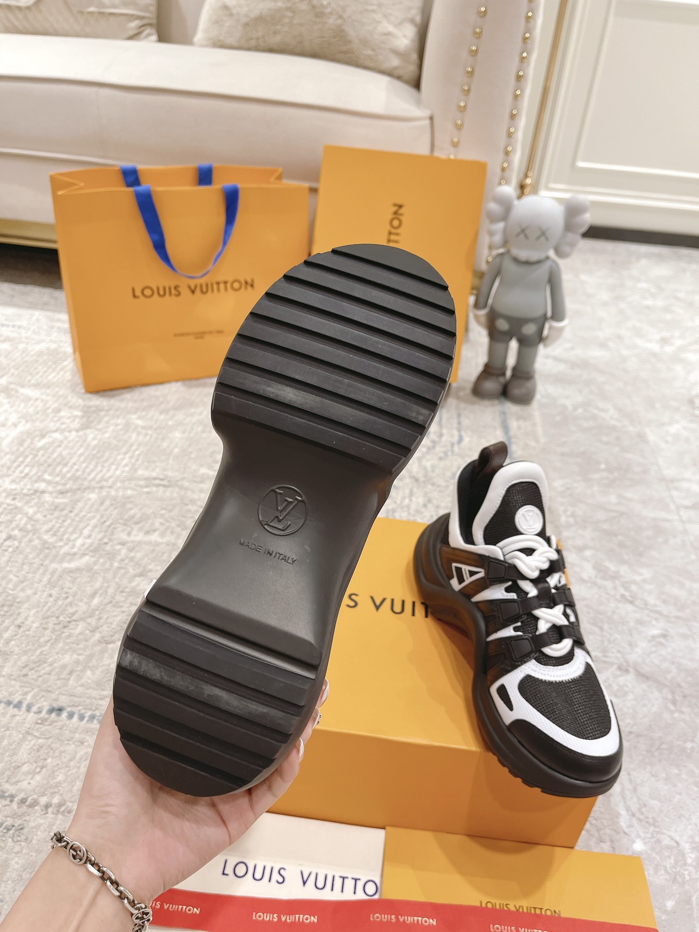 Louis Vuitton Archlight Donkey Brand Louis Vuitton Casual Sports Dad Shoes