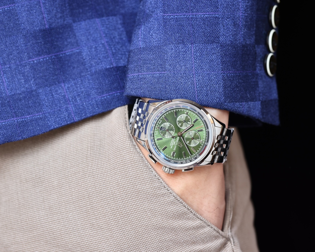 Breitling-Purcellus B01 Chronograph 16L steel Potted curved sapphire