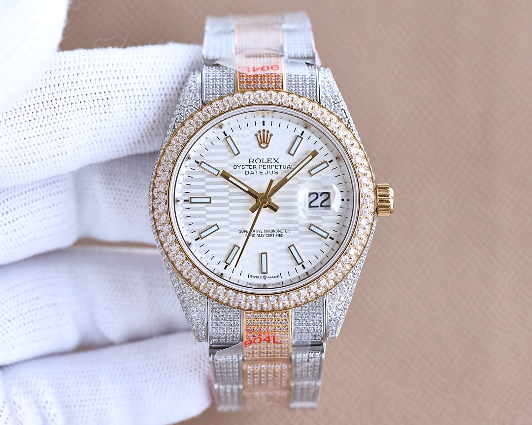 Rolex full diamond model