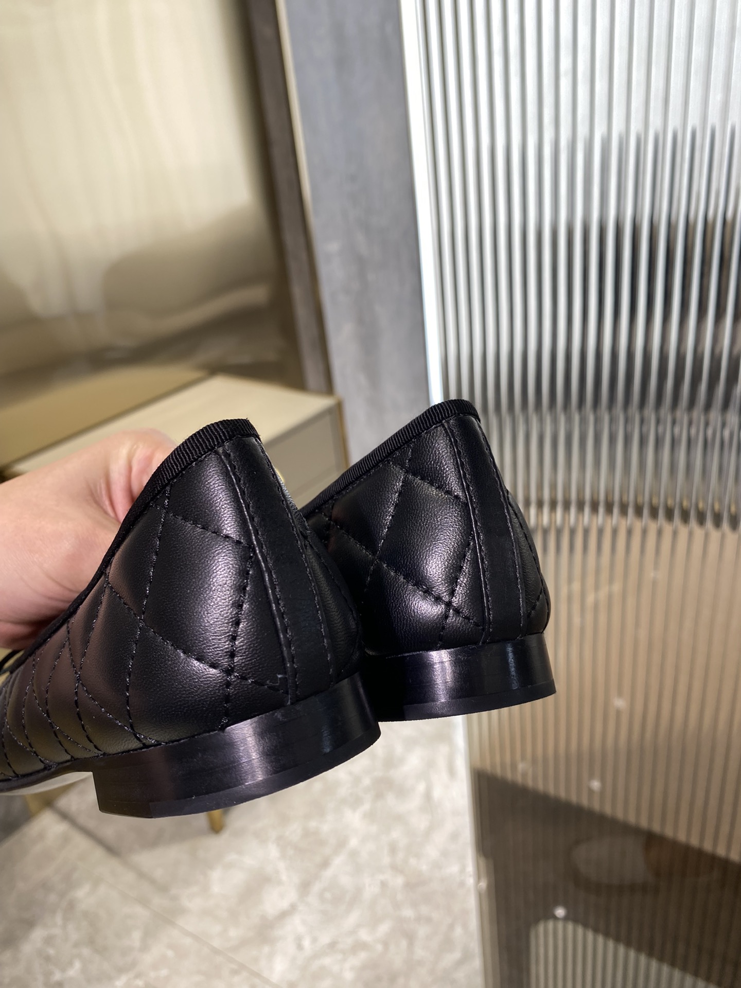 CHANEL ballet shoes Imported custom leather Italy imported leather outsole