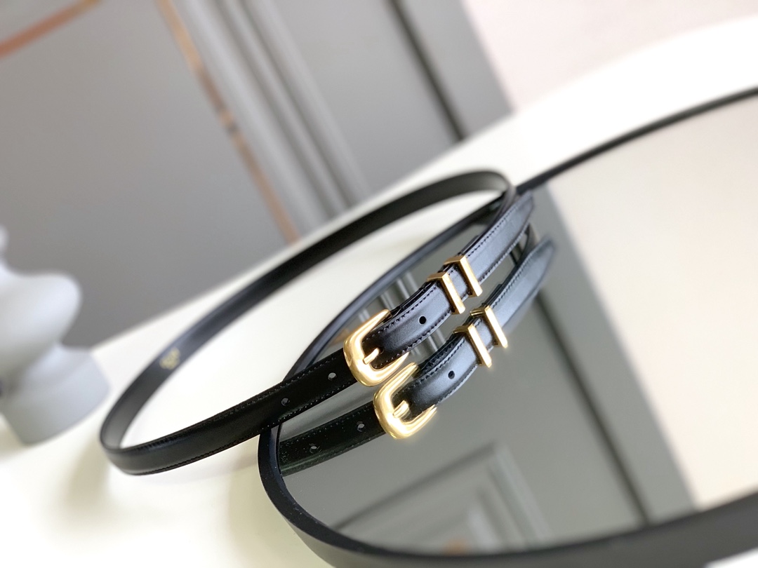 CELINE new pin buckle women's belt