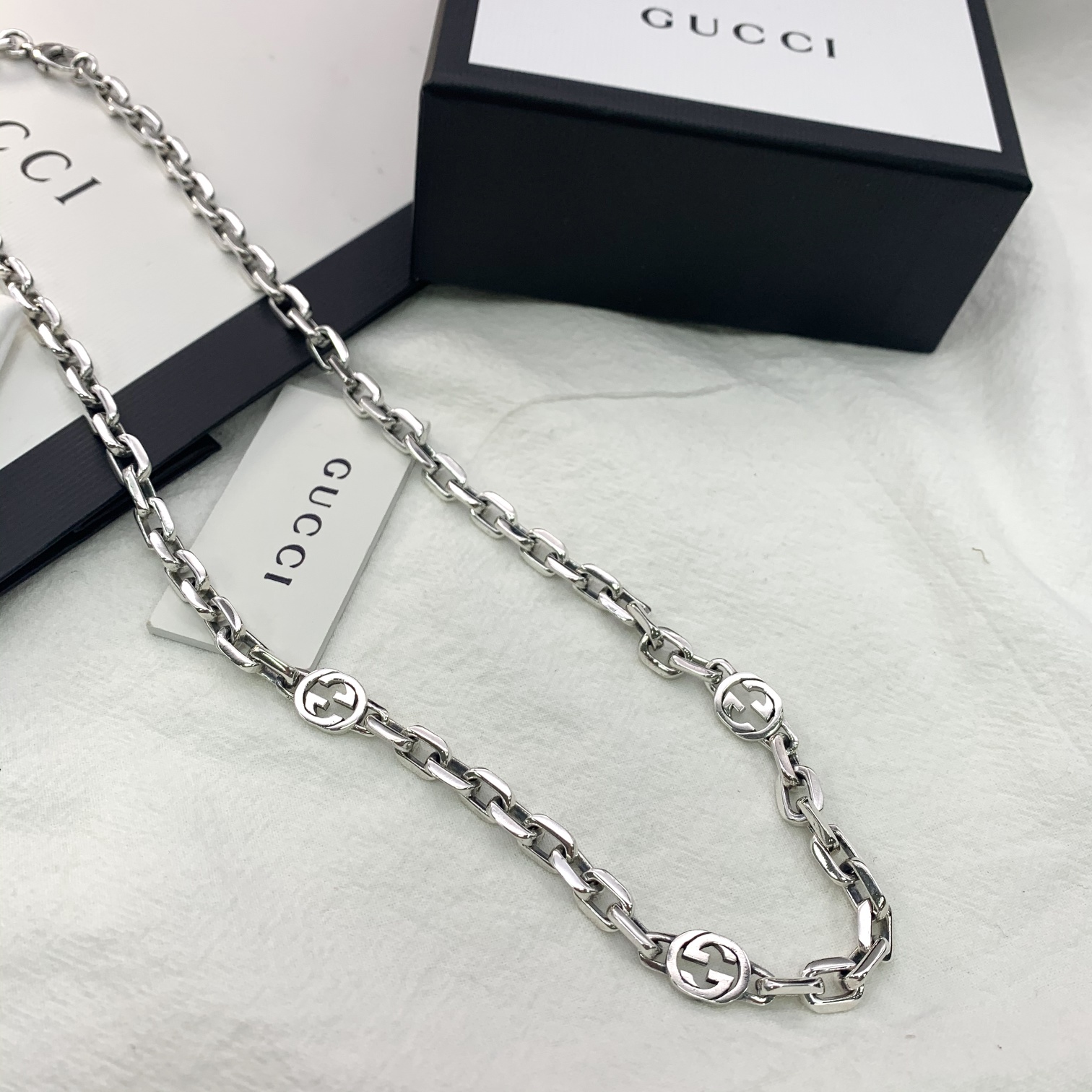 𝐆𝐮𝐜𝐜𝐢 Double G Necklace