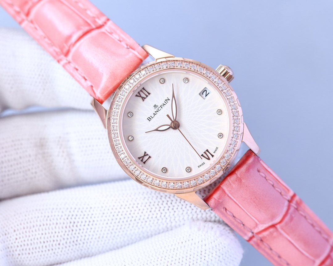 Blancpain - Fashion Women's Watch Night Time Super Luminous High-end Mother-of-Pearl Dial