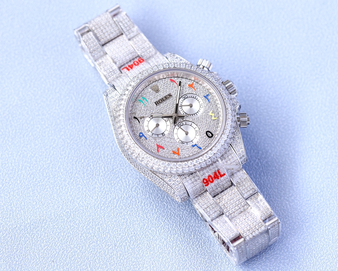 Rolex Cosmic Chronograph Daytona Gypsophila 40 Series