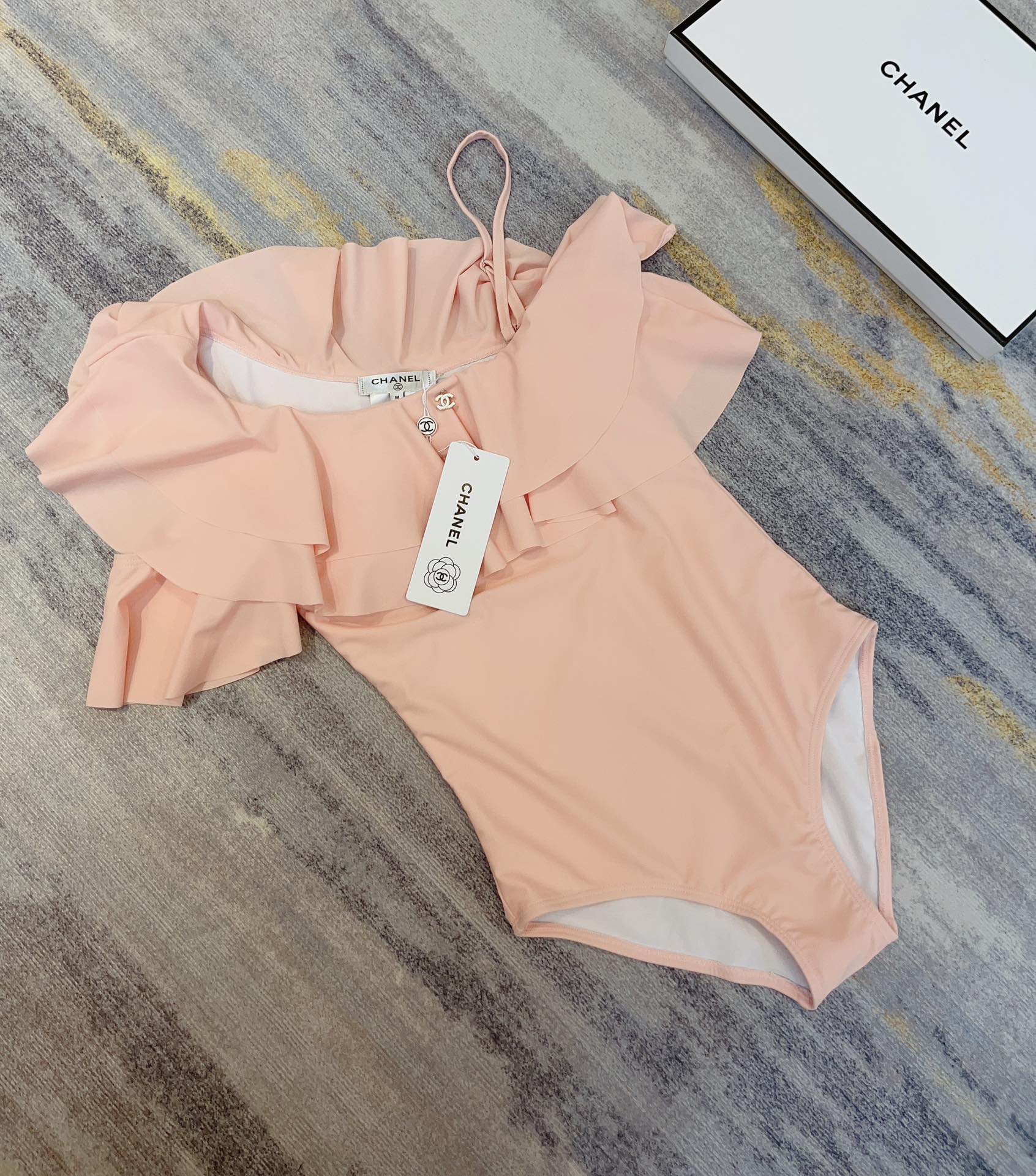 Chanel haute couture one-piece swimsuit