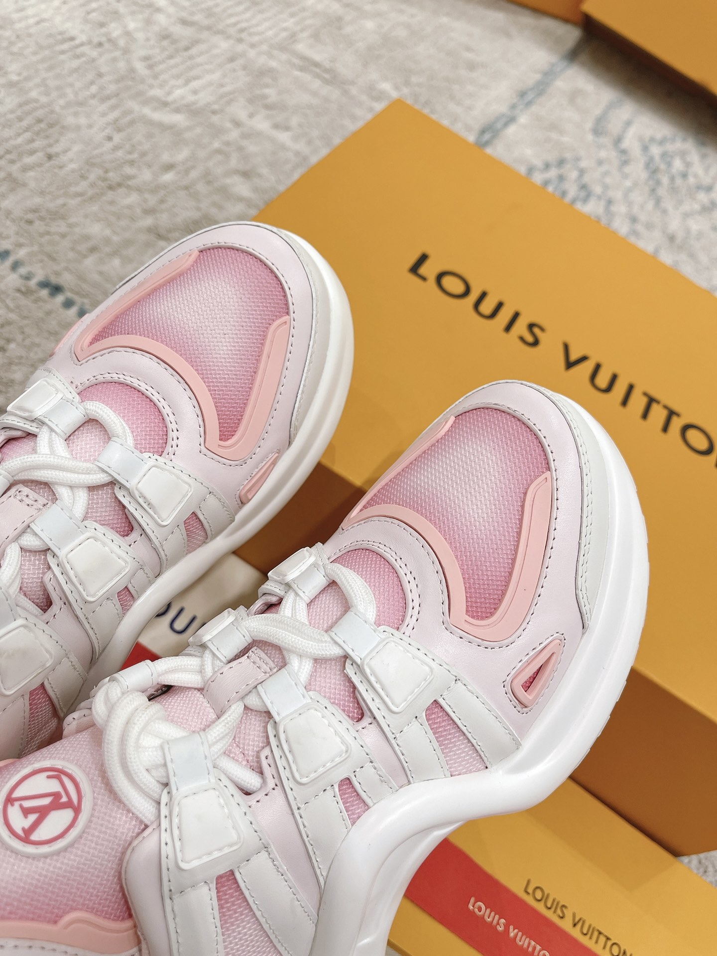 Louis Vuitton Archlight Donkey Brand Louis Vuitton Casual Sports Dad Shoes