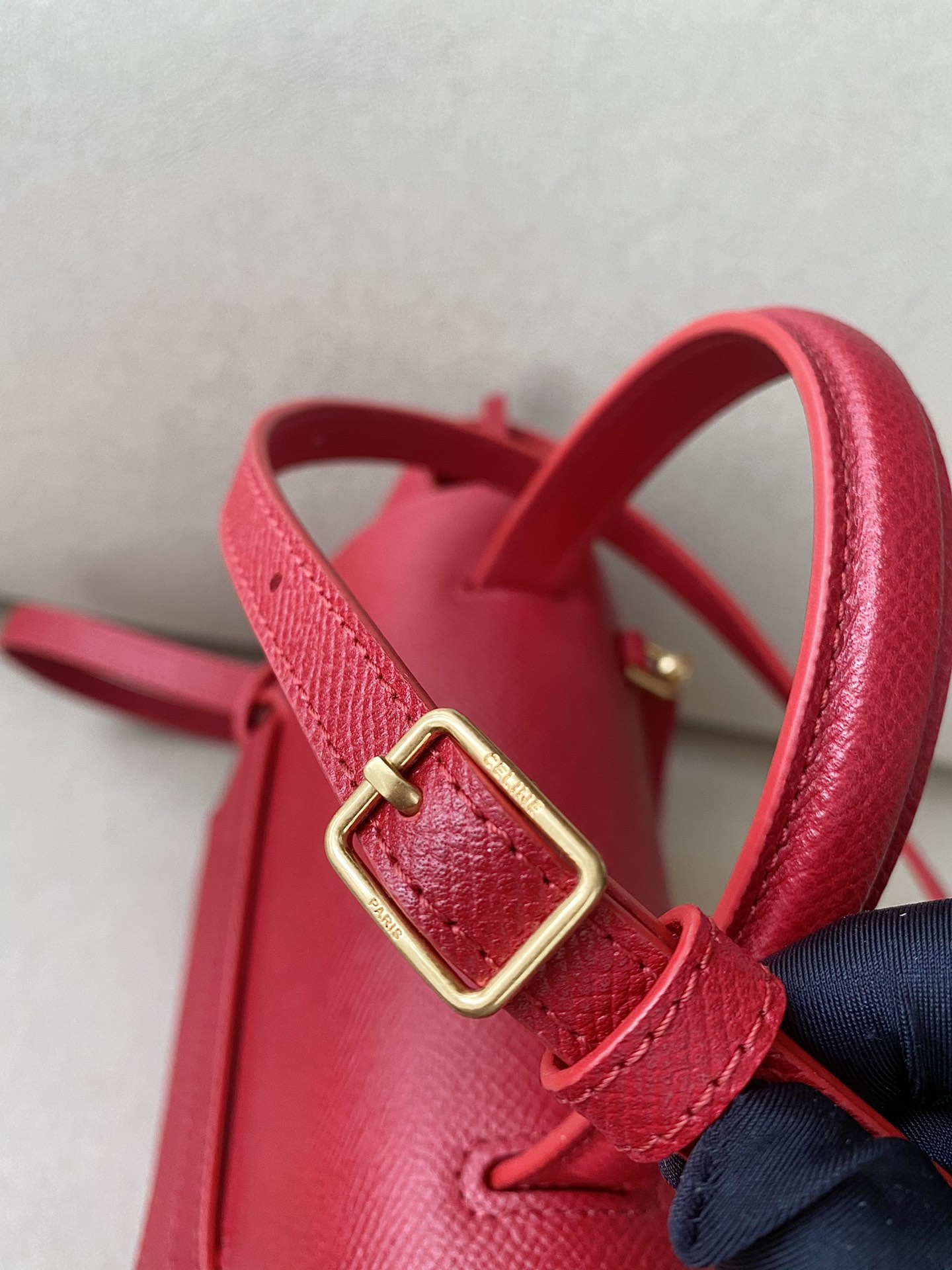 𝐂𝐞𝐥𝐢𝐧𝐞 Belt Bag Catfish Bag Small Grained Calfskin