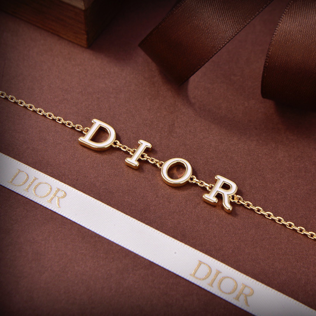 Dior new letter drop oil bracelet