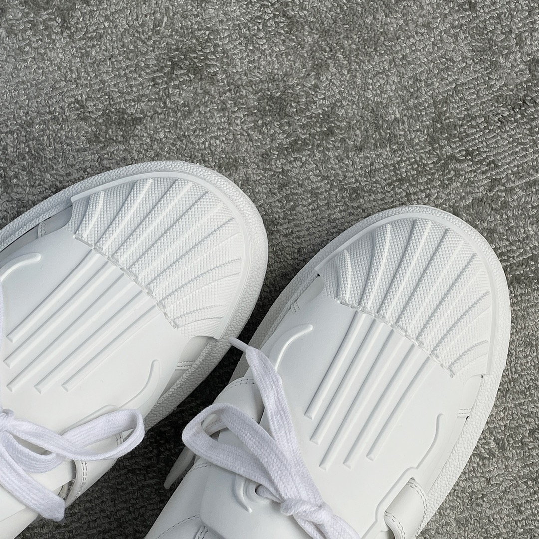 DIOR Shell Toe Pumps Pure White Embroidered 3 Colours Cowhide Upper TPU Outsole