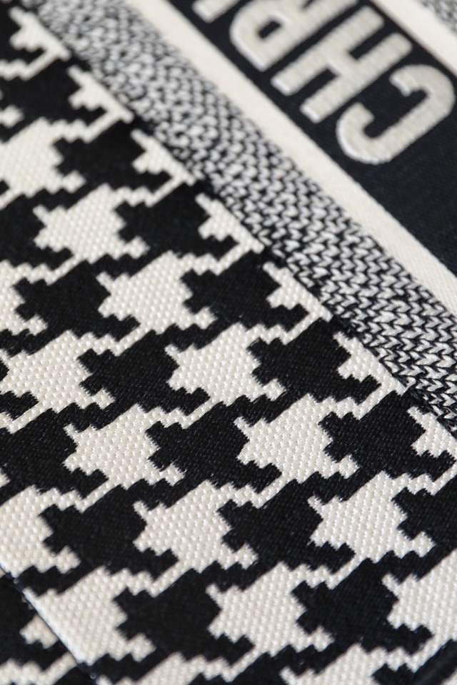 DIOR TOTE black bird check