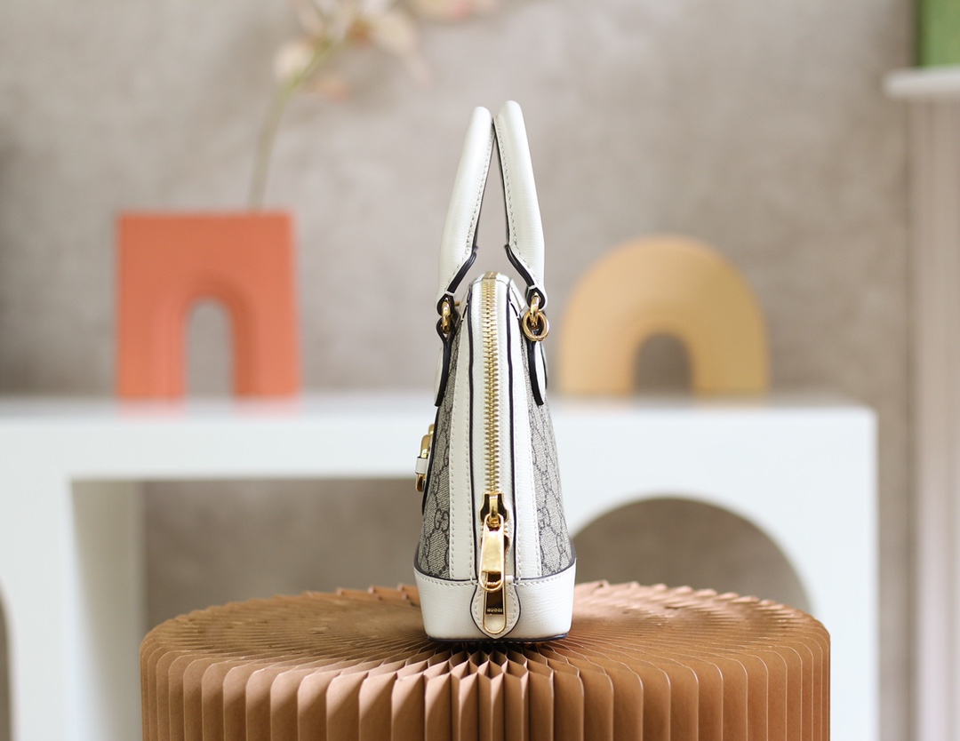 GUCCI 𝟭 𝟵 𝟱 𝟱 horsebit buckle series new member [𝐌𝐢𝐧𝐢 small shell] genuine leather #640716