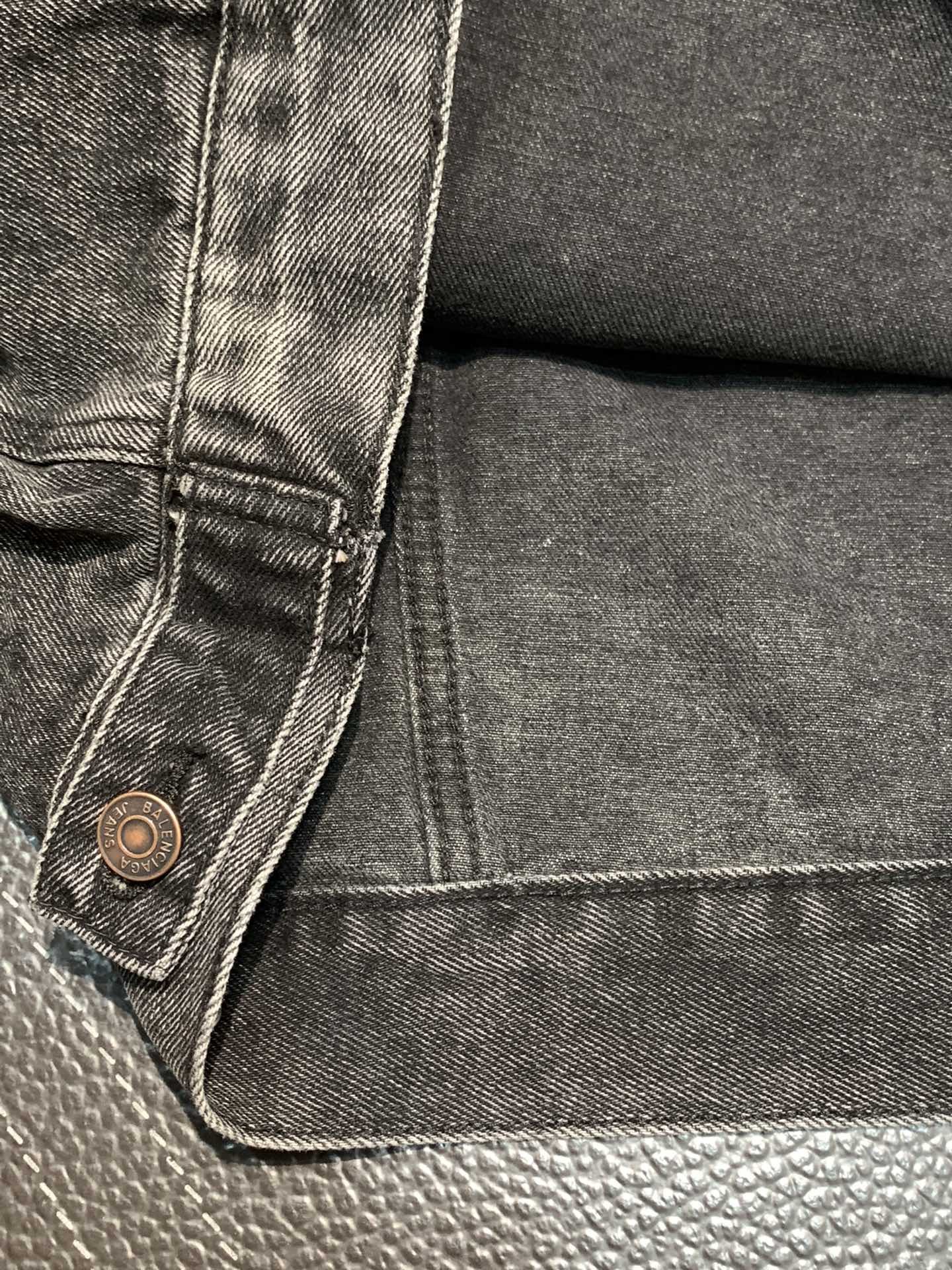 Balenciaga hooded stand collar jacket