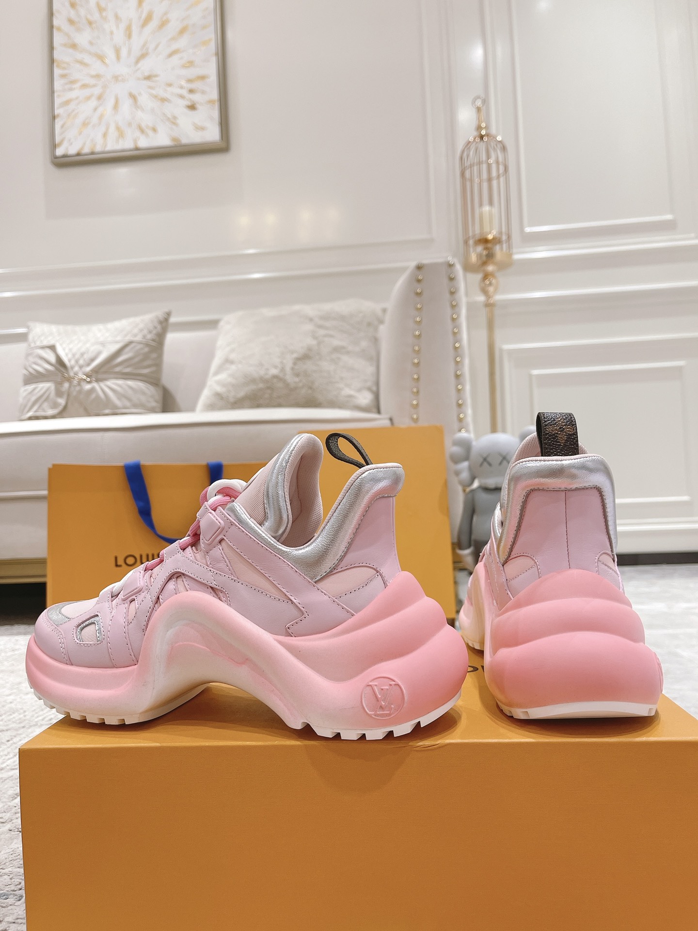 Louis Vuitton Archlight Donkey Brand Louis Vuitton Casual Sports Dad Shoes