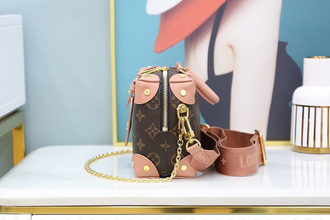 Louis Vuitton𝗣𝗘𝗧𝗜𝗧𝗘 𝗠𝗔𝗟𝗟𝗘 𝗔𝗢𝗨𝗣𝗟𝗘French 🇫🇷 original material / all steel hardware M45531