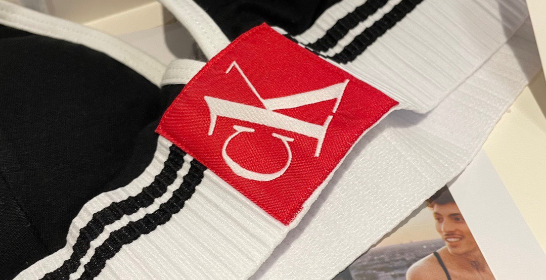 Ck Underwear Women Steelless Triangle Cup with Bra Pads Sexy Sports Bra Low Waist Ck Briefs Bikini Swimwear