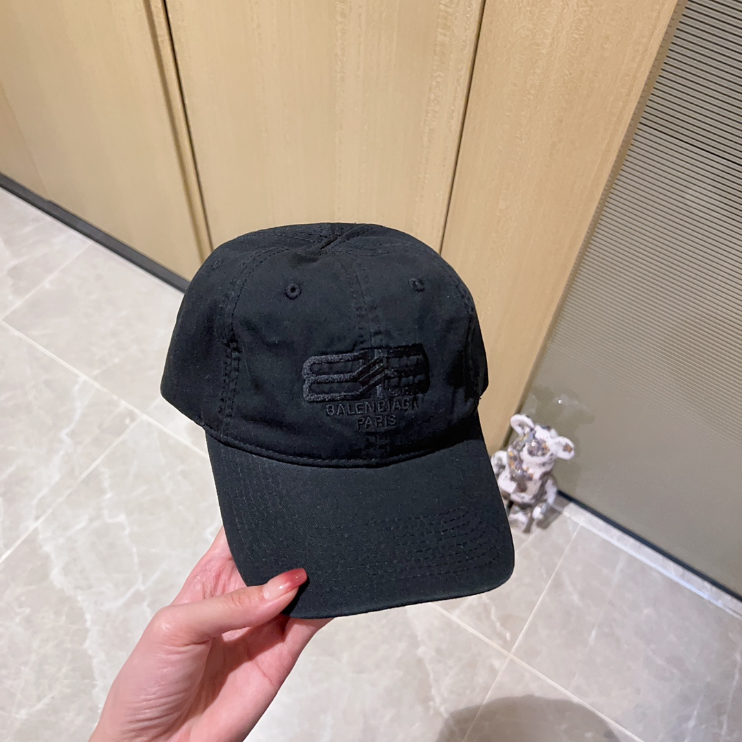 [Balenciaga] 2023 new style embroidered baseball cap