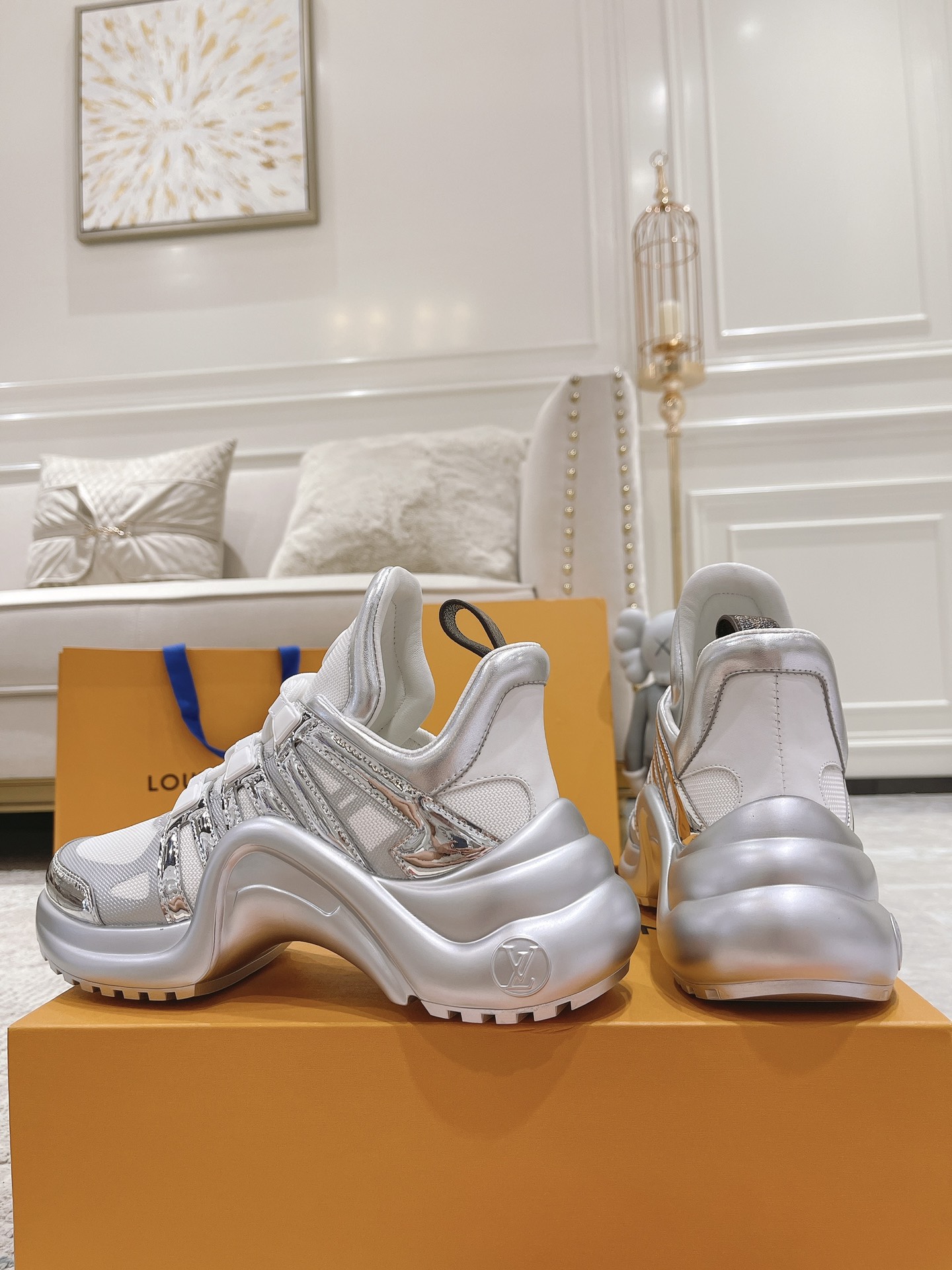 Louis Vuitton Archlight Donkey Brand Louis Vuitton Casual Sports Dad Shoes