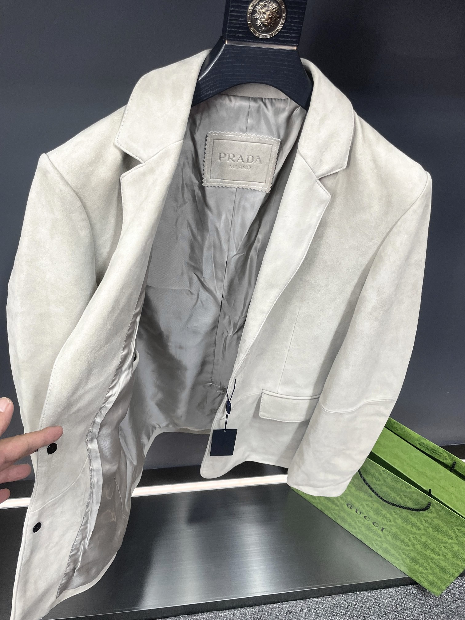 Prada deerskin blazer