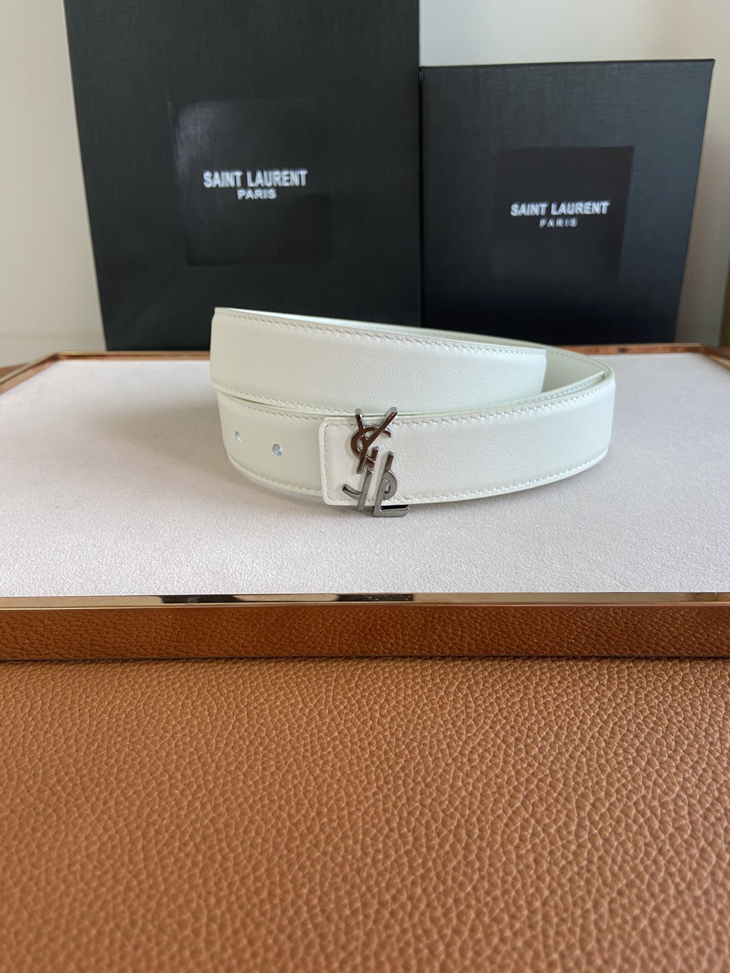 Saint Laurent YSL Misplaced Iconic Logo