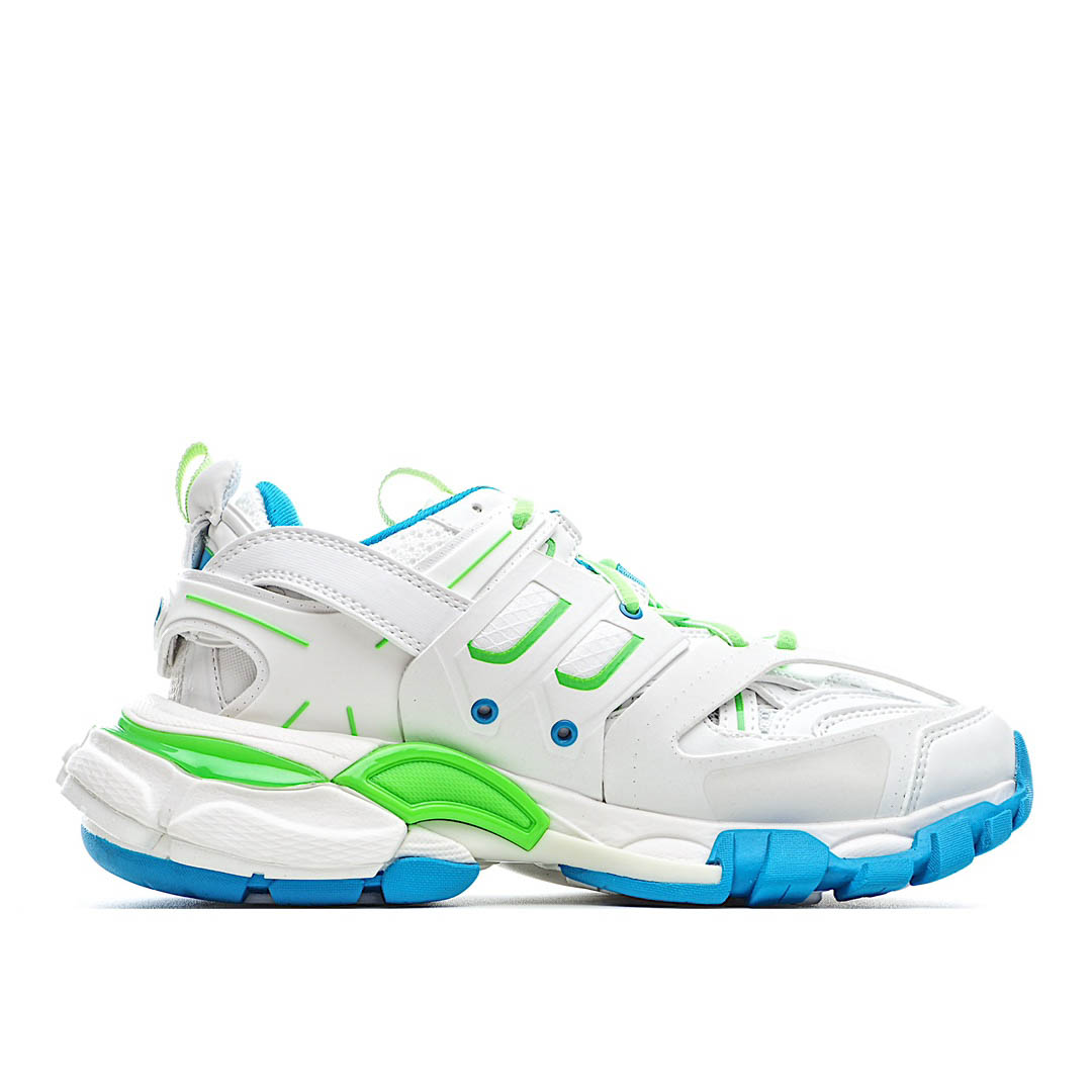 Balenciaga Sneaker Tess s.Gomma MAILLE WHITE/ORANGE