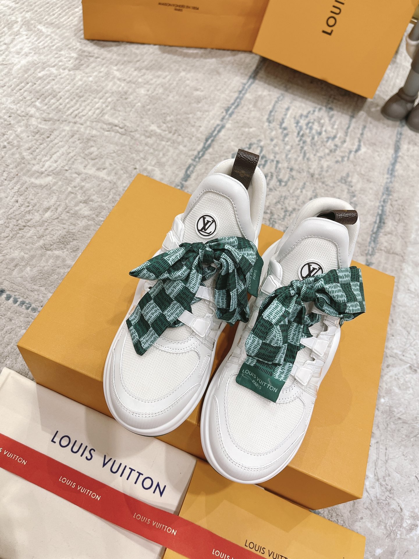 Louis Vuitton Archlight Donkey Brand Louis Vuitton Casual Sports Dad Shoes