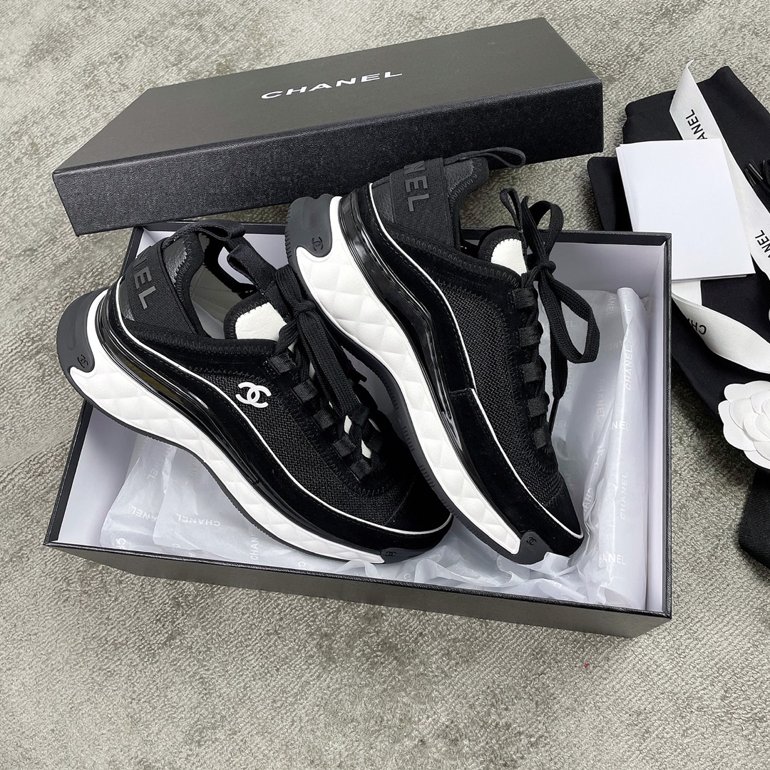 CHANEL sneakers classic small incense sneakers cowhide sheepskin leather genuine leather sole