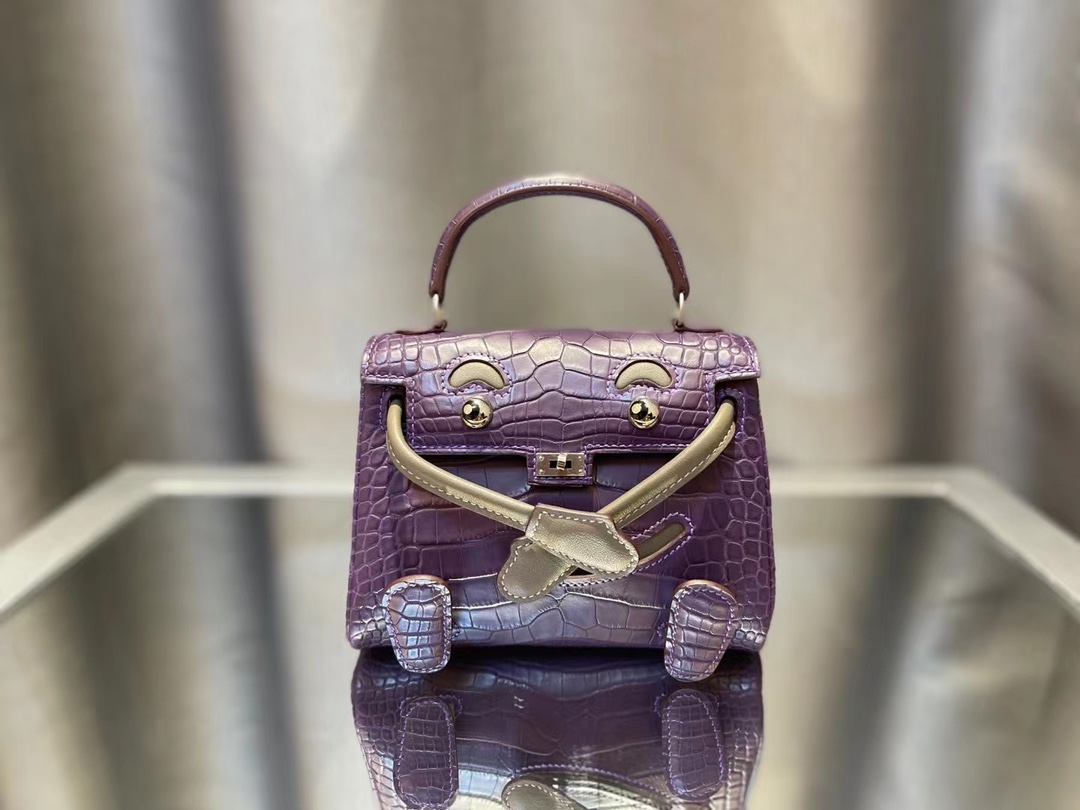 kelly doll  American crocodile top craftsmanship wax thread hand sewing