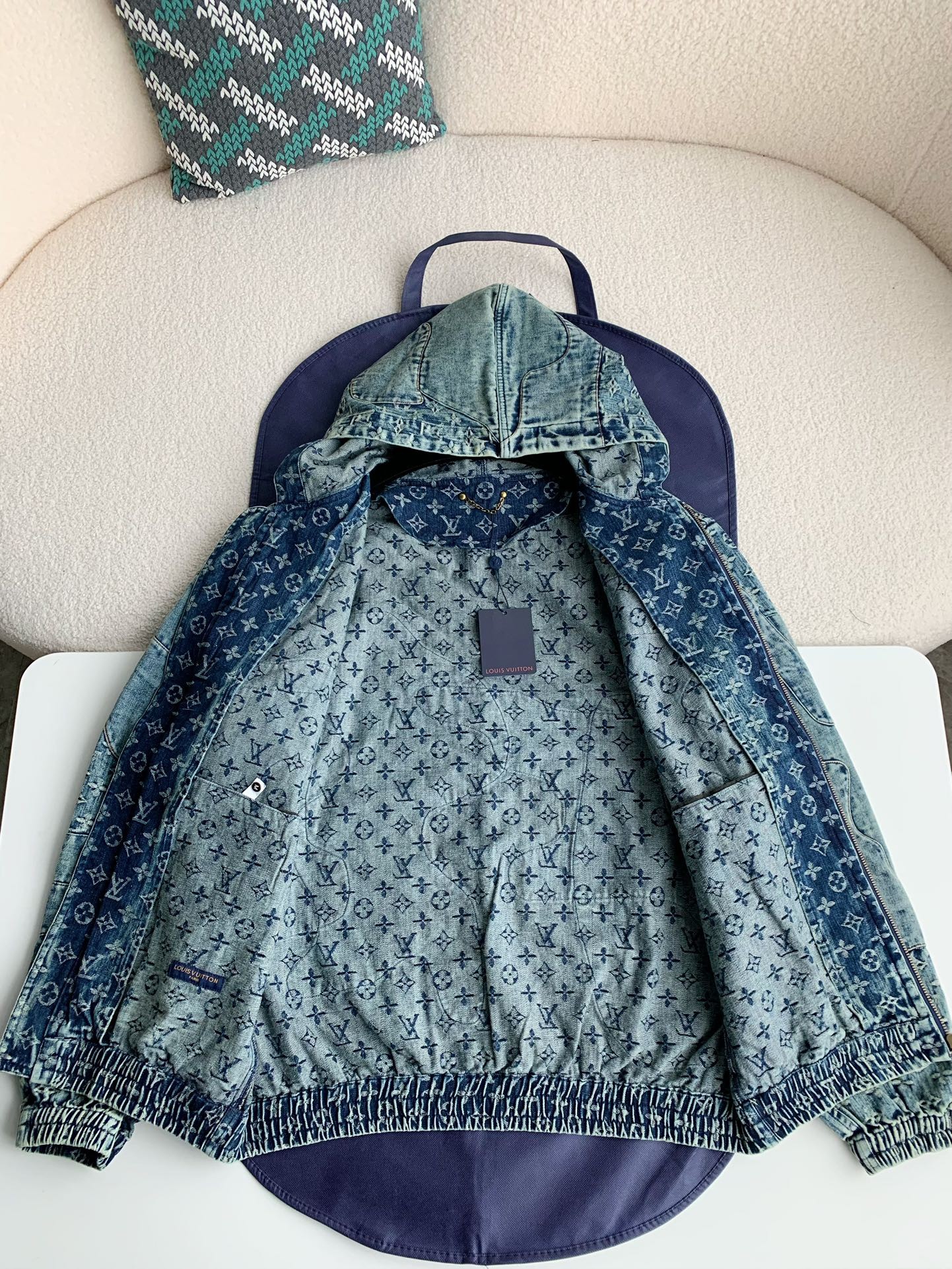 Louis Vuitton Jean hooded jacket