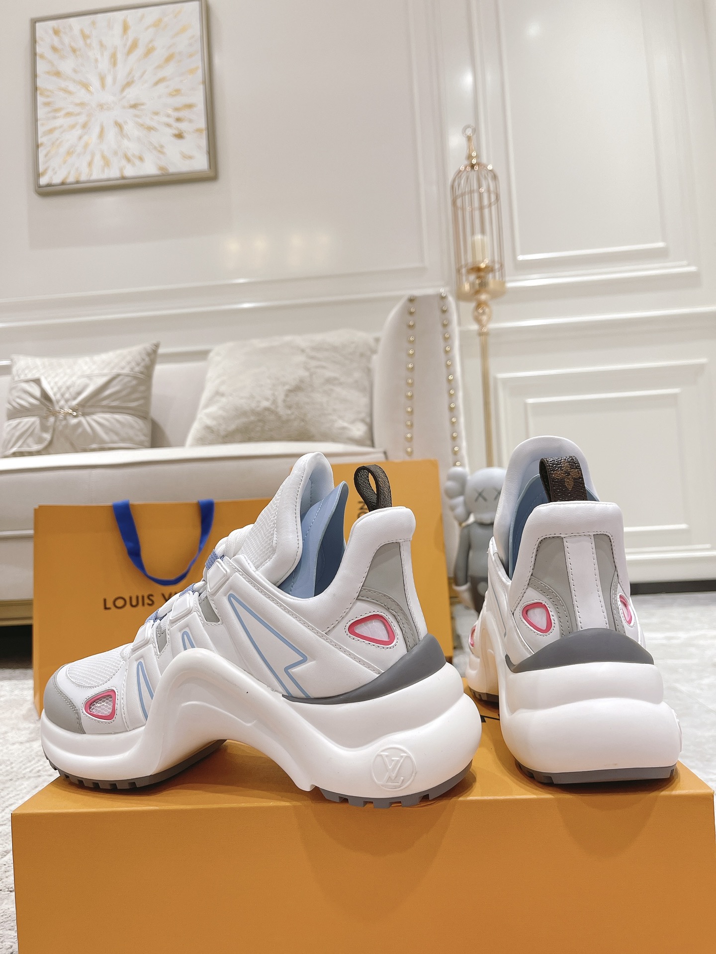 Louis Vuitton Archlight Donkey Brand Louis Vuitton Casual Sports Dad Shoes