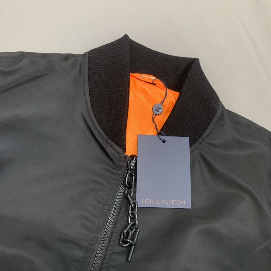 Louis Vuitton graffiti jacquard knit zipped jacket