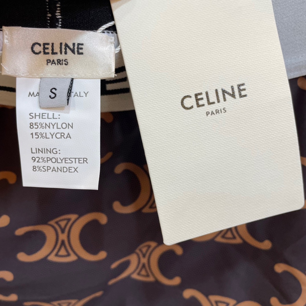 Celine New Old Floral Separate Swimsuit