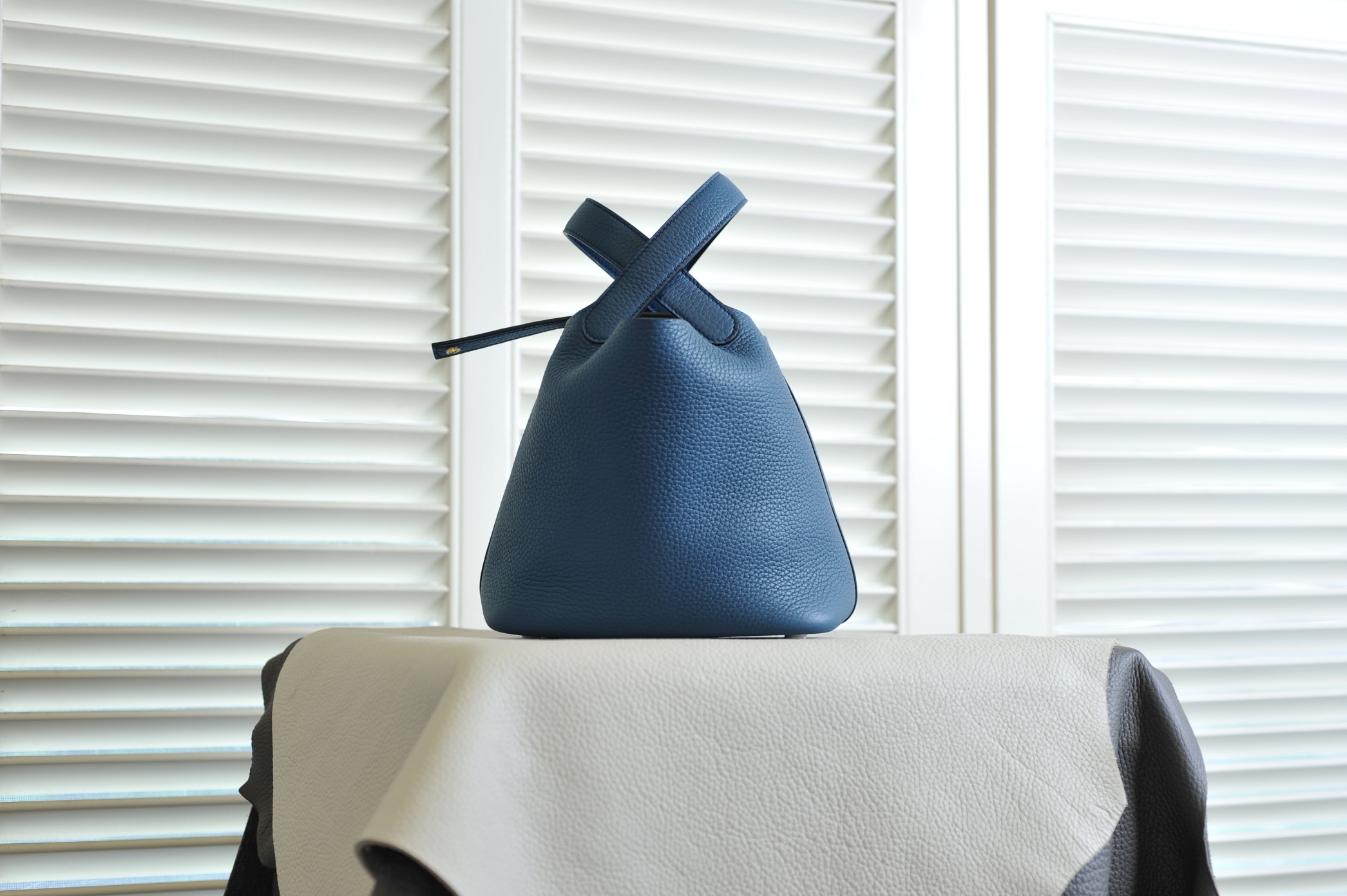 picotin18 Strait Green Gold Buckle TC Leather