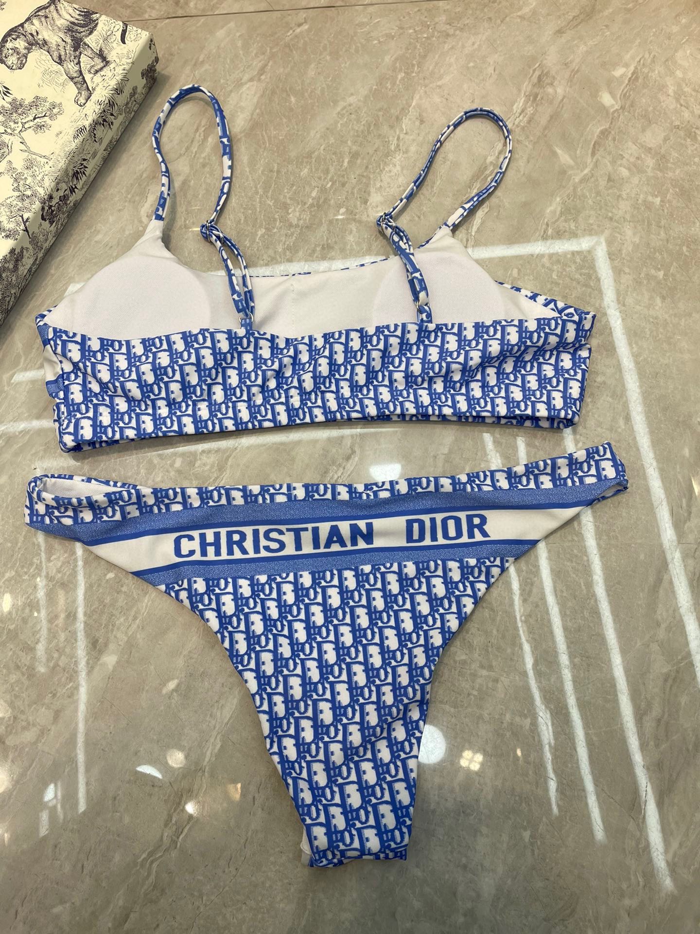 Dior new split swimsuit