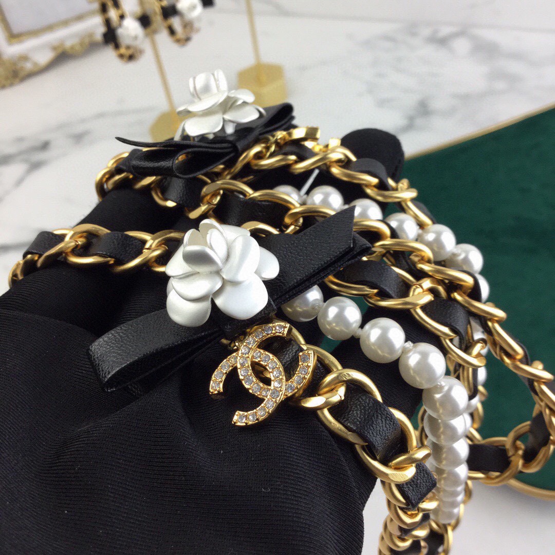 CHANEL🇫🇷Xiaoxiang camellia waist chain