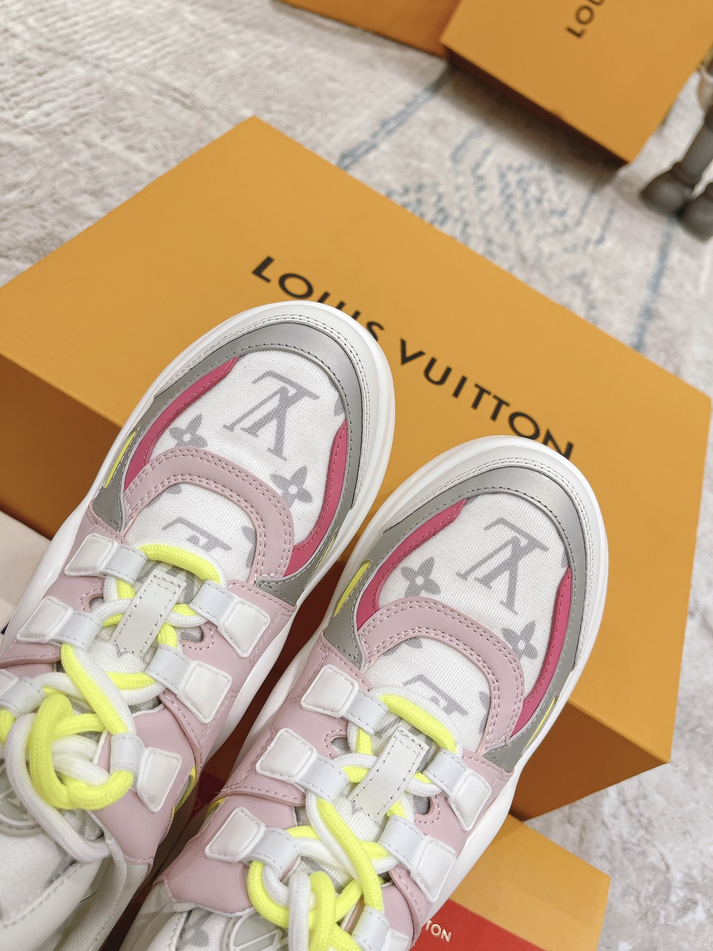 Louis Vuitton Archlight Donkey Brand Louis Vuitton Casual Sports Dad Shoes