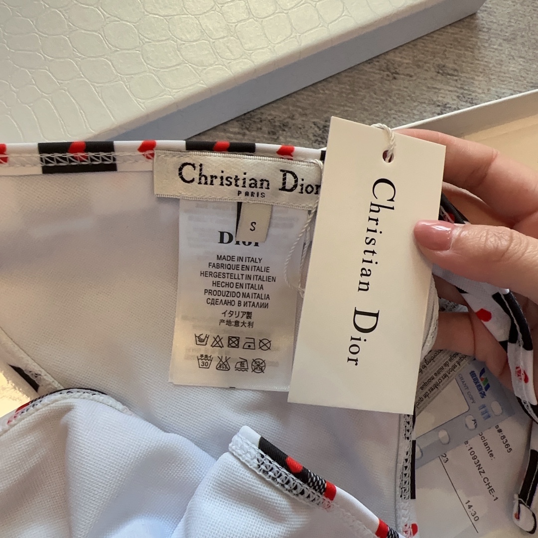 dior zoo series swimsuit