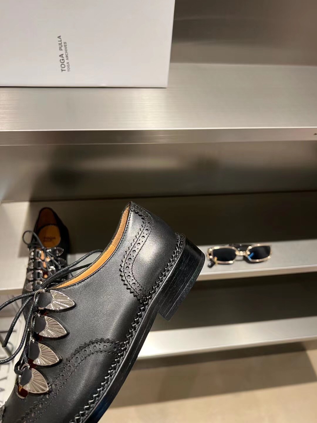 𝐓𝐨𝐠𝐚 𝐏𝐮𝐥𝐥𝐚 ｜𝟐𝟎𝟐𝟐/𝐒𝐒 𝐧𝐞𝐰 Exclusive new toga 2022/aw cutout Mary Jane