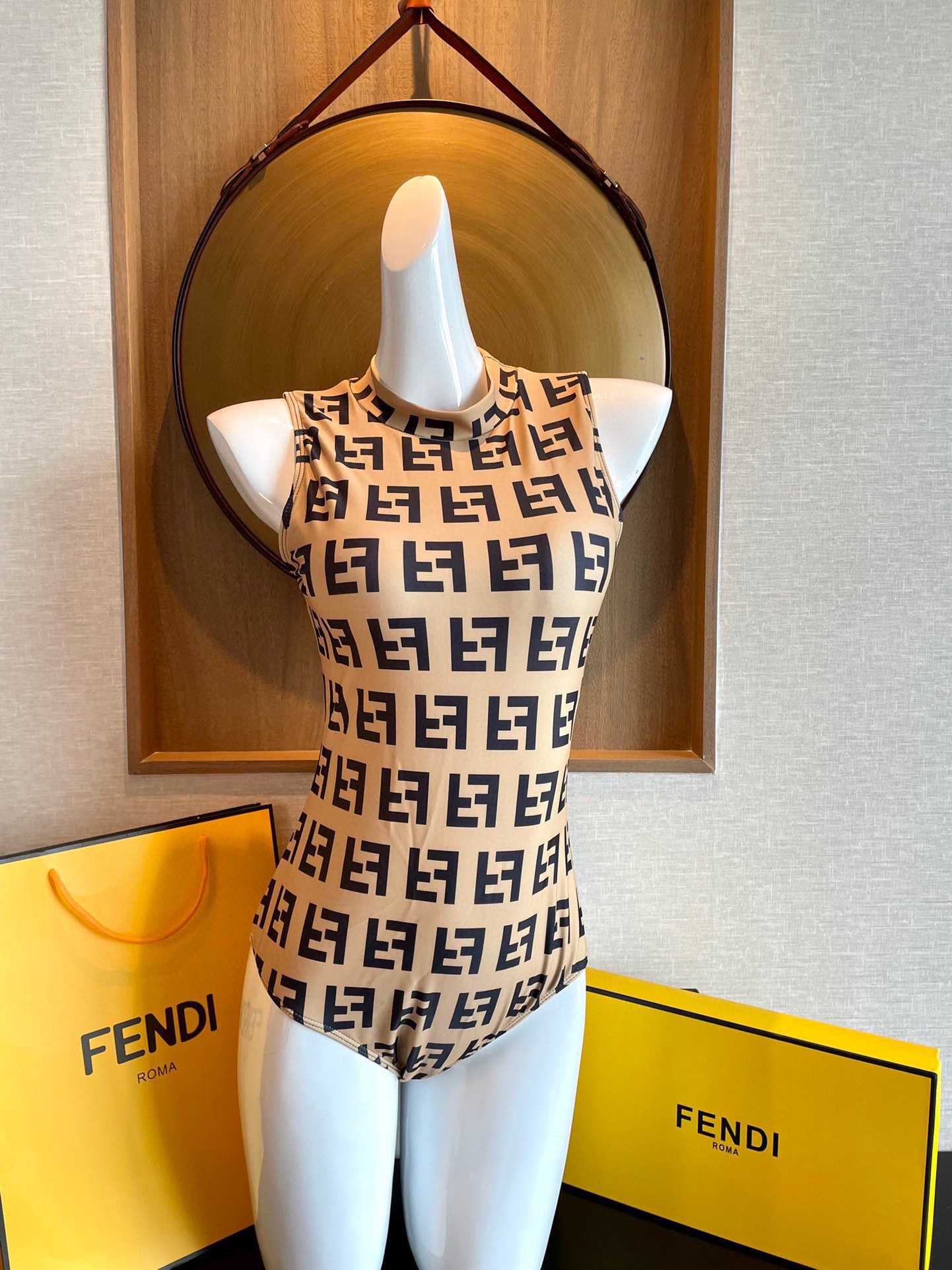 Fendi print counter new bikini