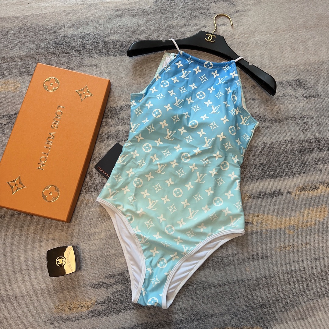 Louis Vuitton gradient swimsuit